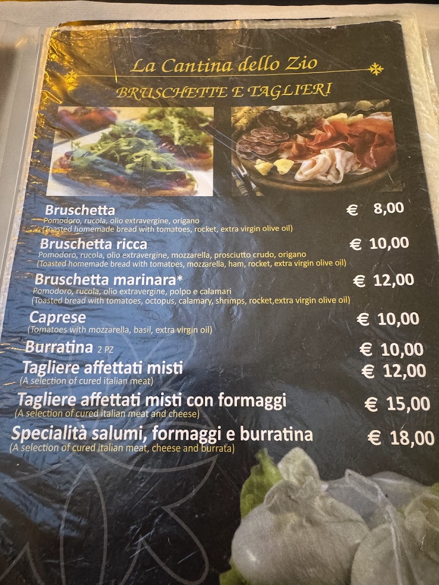 La Cantina dello Zio Menu - Image 2