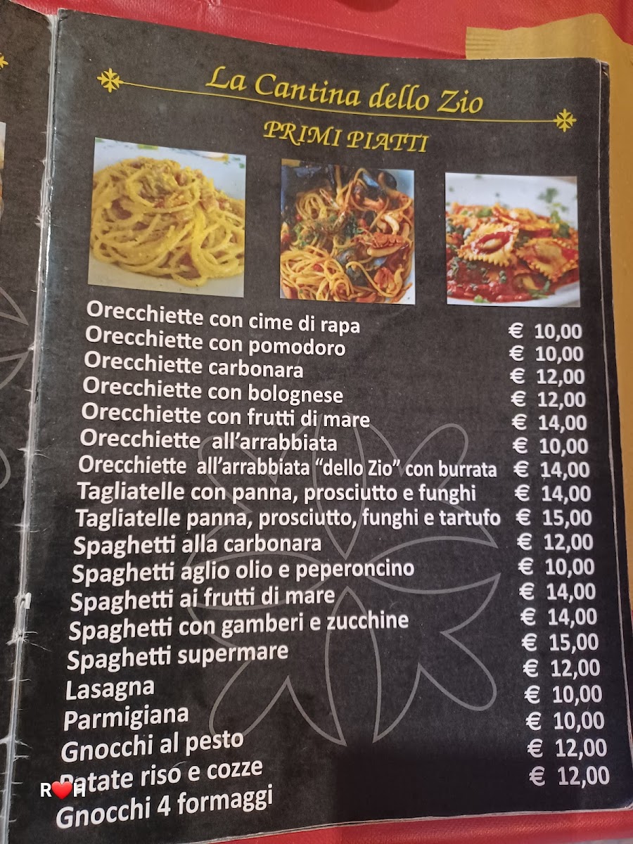 La Cantina dello Zio Menu - Image 3