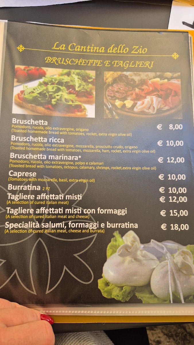 La Cantina dello Zio Menu - Image 4
