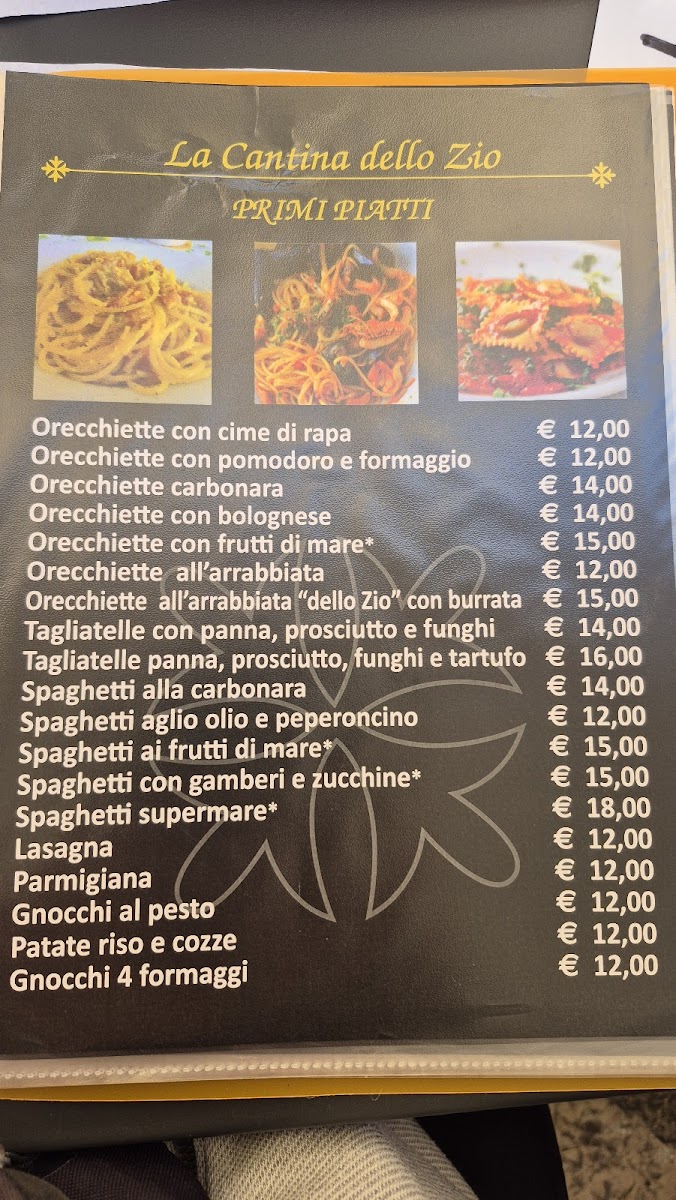 La Cantina dello Zio Menu - Image 5